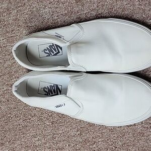 Womens Vans classic slip on platform 7.5 Used
